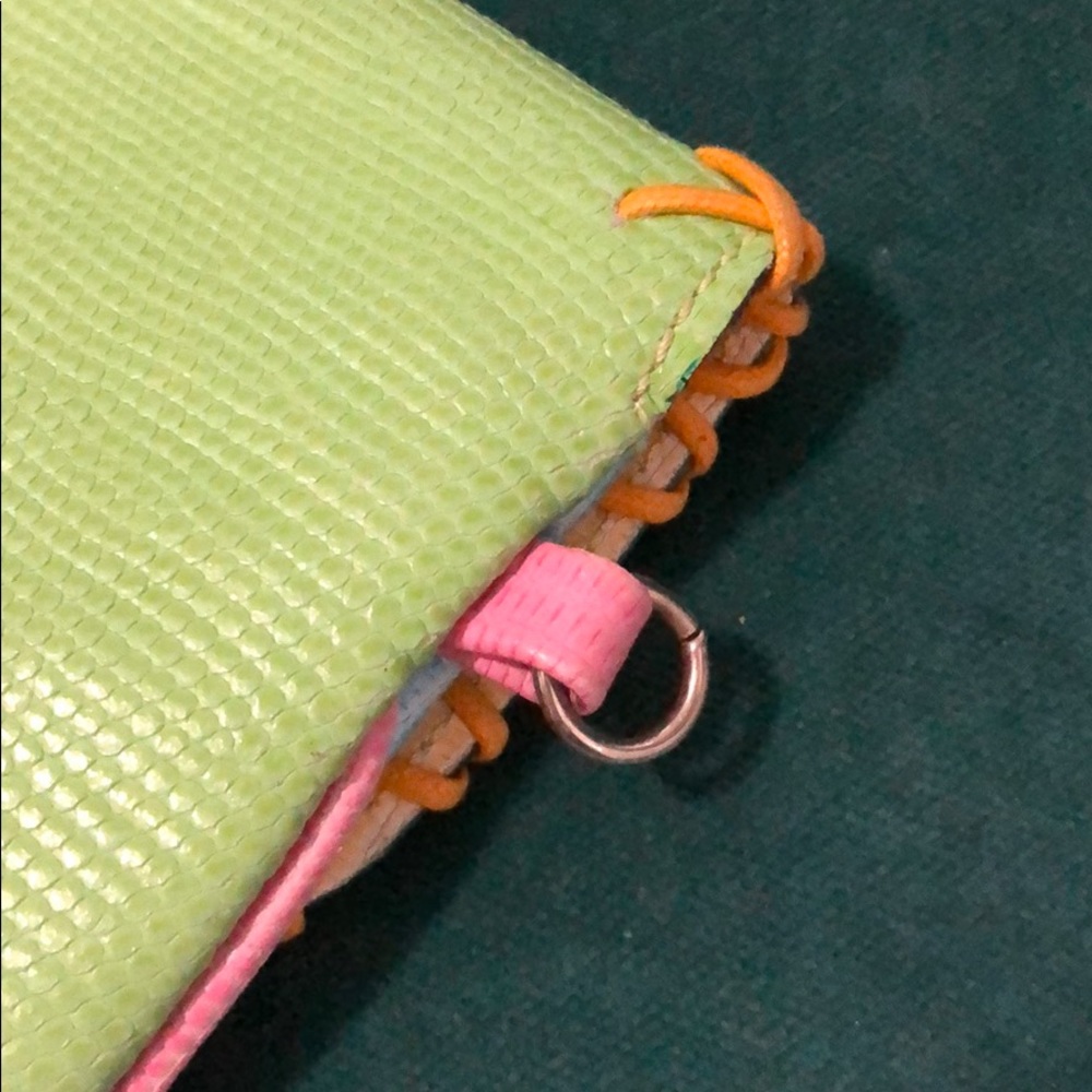 Bacamunda Colorful Python Clutch - image 8